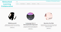 Desktop Screenshot of networkedlearningcollaborative.com